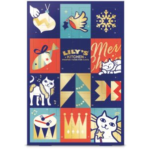 Lily’s Kitchen Christmas Cat Advent Calendar with Natural Ingredients - Treats for Cats