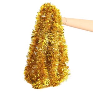 LOKIPA Gold Christmas Tinsel Garland