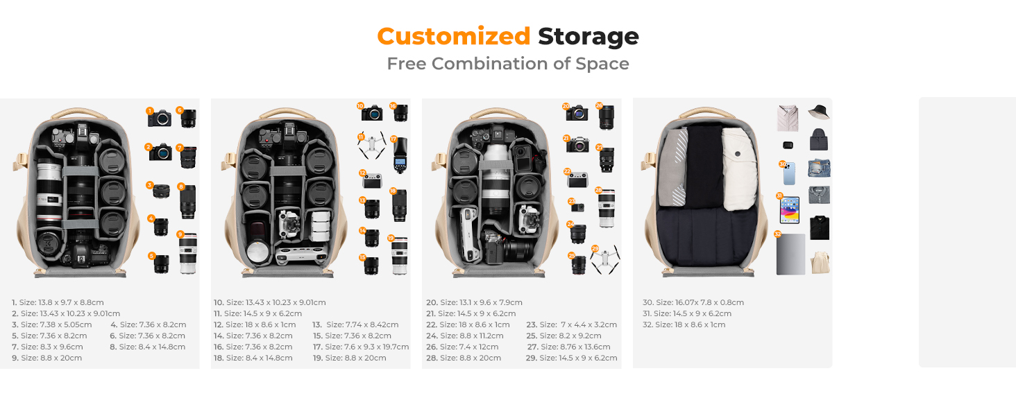 K&F Concept Camera Bag, Professional