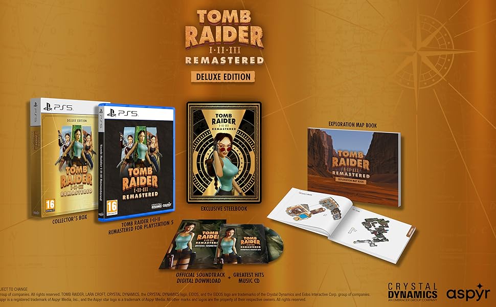 Tomb Raider 1-3 Remastered Deluxe Edition