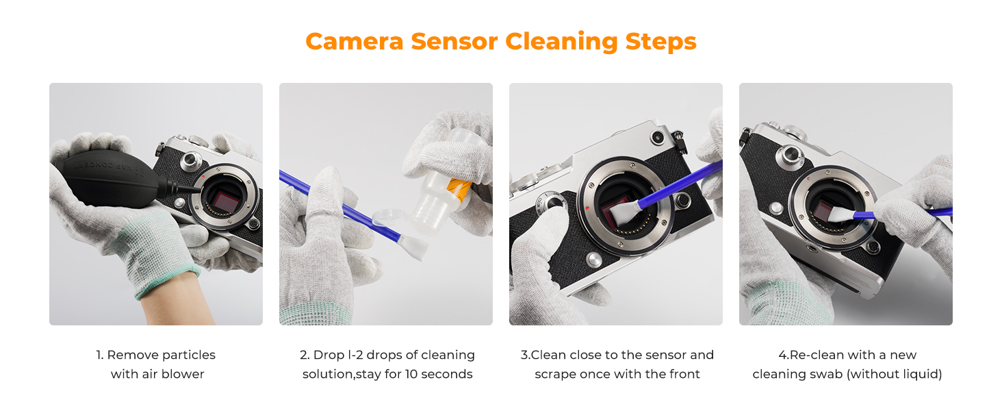 sensor cleaning swab