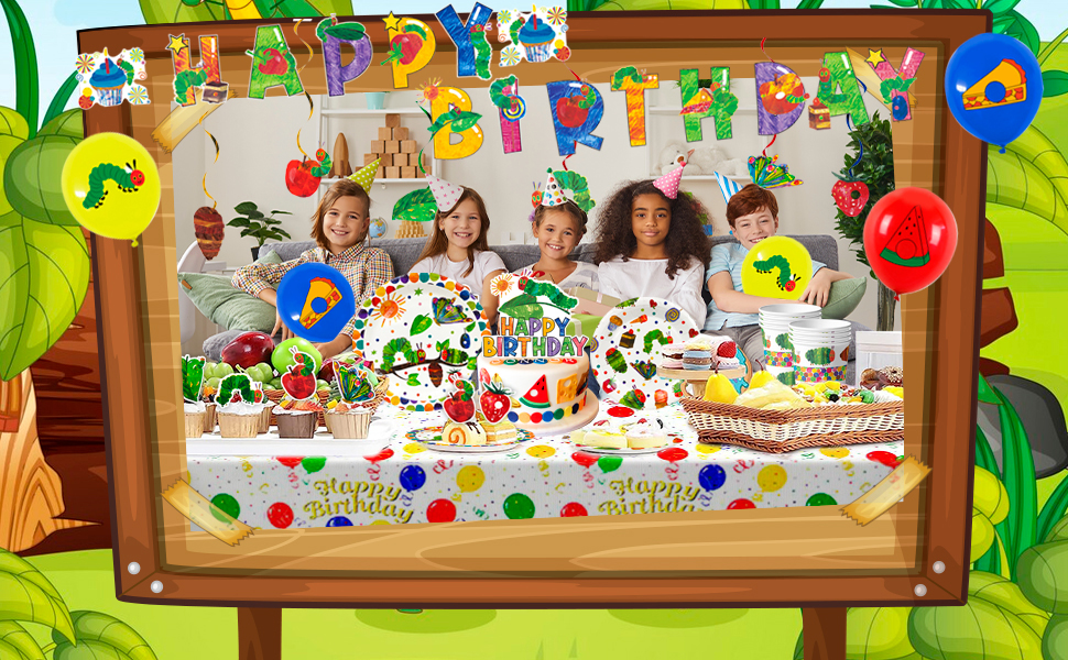hungry caterpilla party supplies