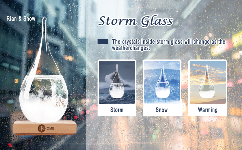 storm glass weather forecaster 