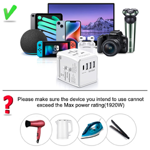 usb travel adapter