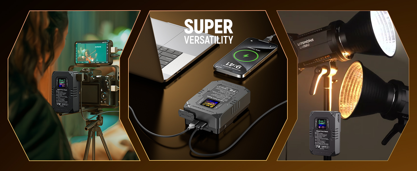 Powerextra V Mount Battery