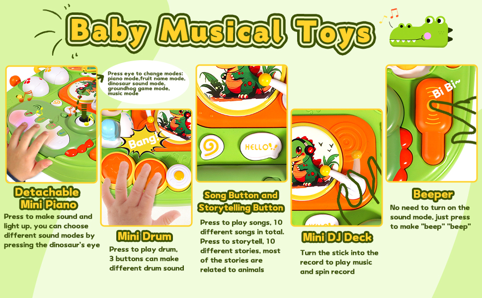 musical instruments for 1 year olds