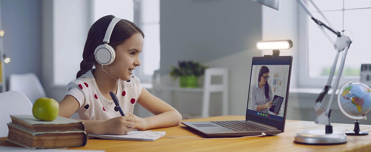 computer lighting for video conferencing