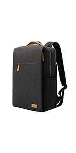15.6 inch laptop backpack black