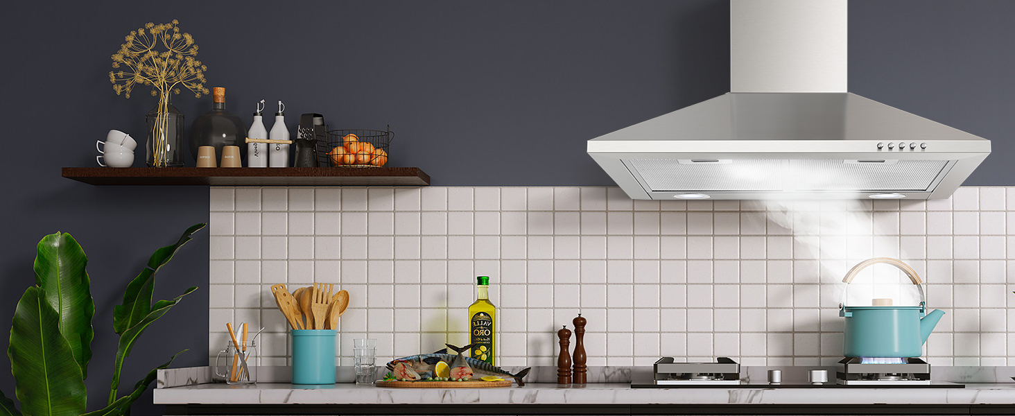 cooker hoods with filters