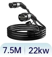 QIAO)) Type 2 EV Charging Cable, ๐ฎ๐ฎ๐ธ๐ช ๐ฑ๐ ๐ฏ๐ฎ๐ ๐ฏ-๐ฃ๐ต๐ฎ๐๐ฒ, Electric Vehicle Type 2 to T...