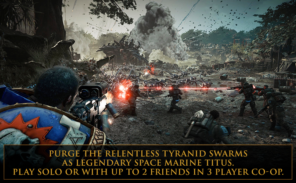 Play solo or with up to 2 friends in 3 player co-op.