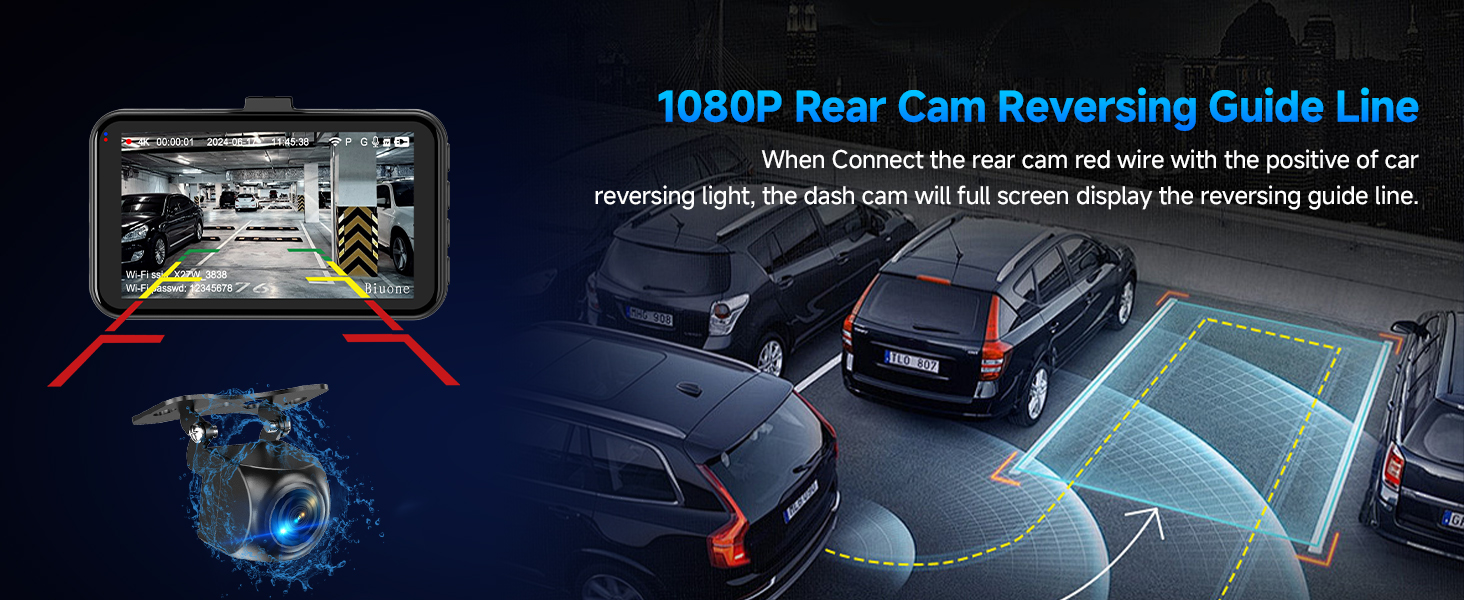 dash cam front and rear