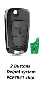 for Vauxhall Corsa D key