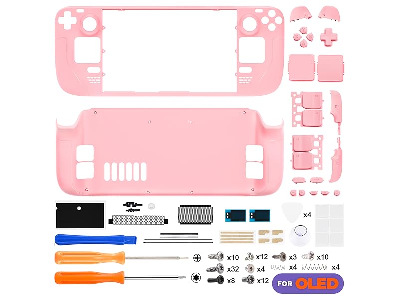 Replacement Full Set Housing Shell with Buttons for Steam Deck OLED