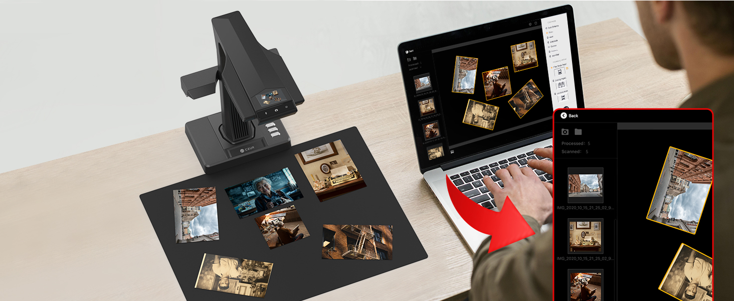 Multi-target scanning