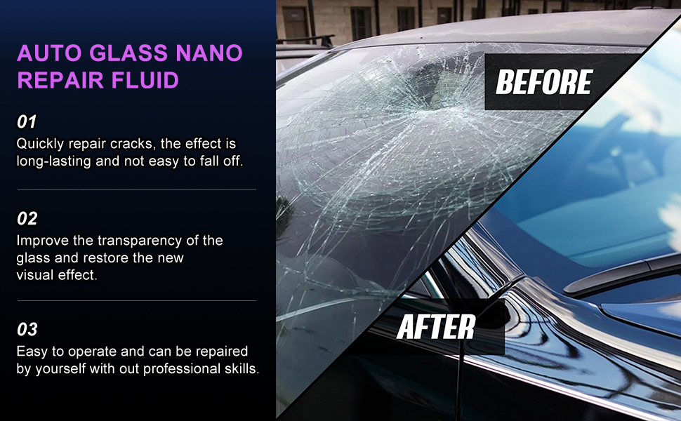 Windshield Crack Repair Kit