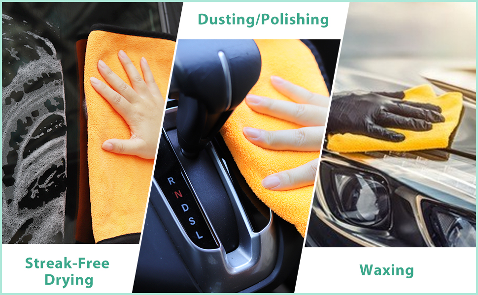 6 car wahsing mitts