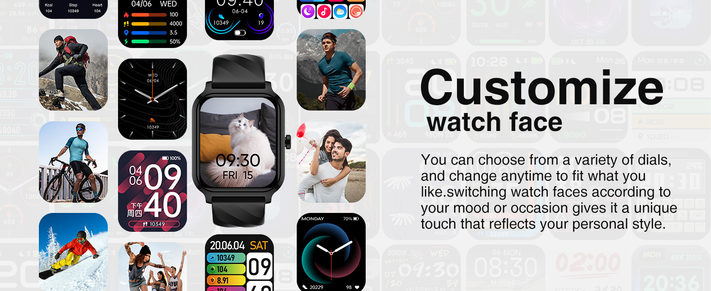 smartwatch for men women