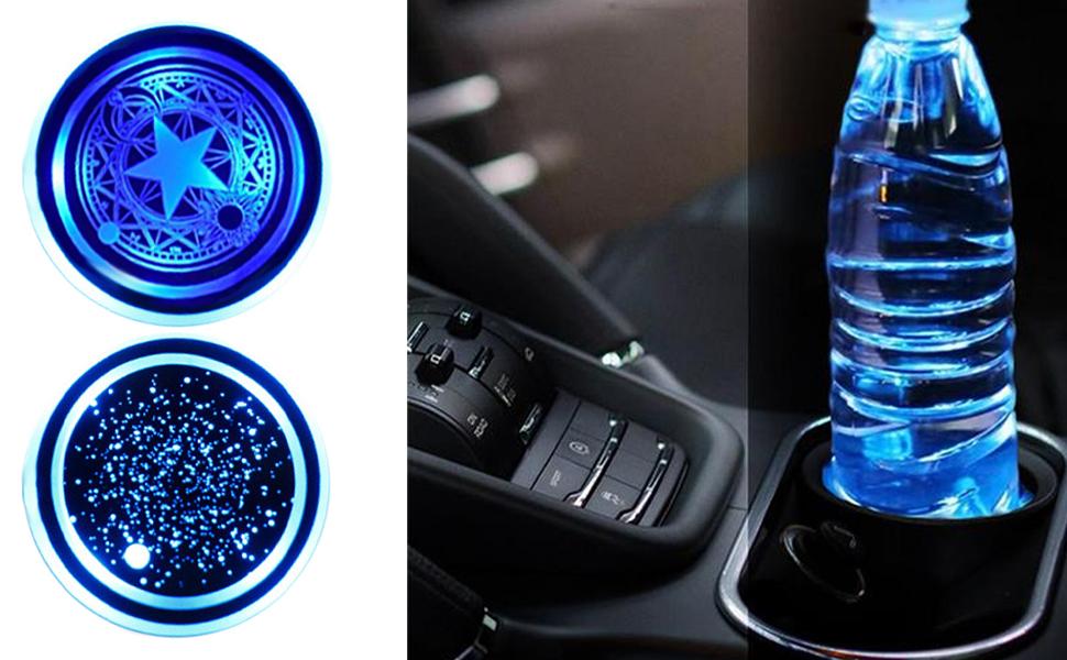 Light up Car Cup Coasters