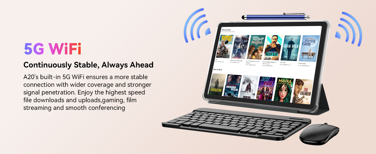 5G WiFi Continuously Stable, Always Ahead