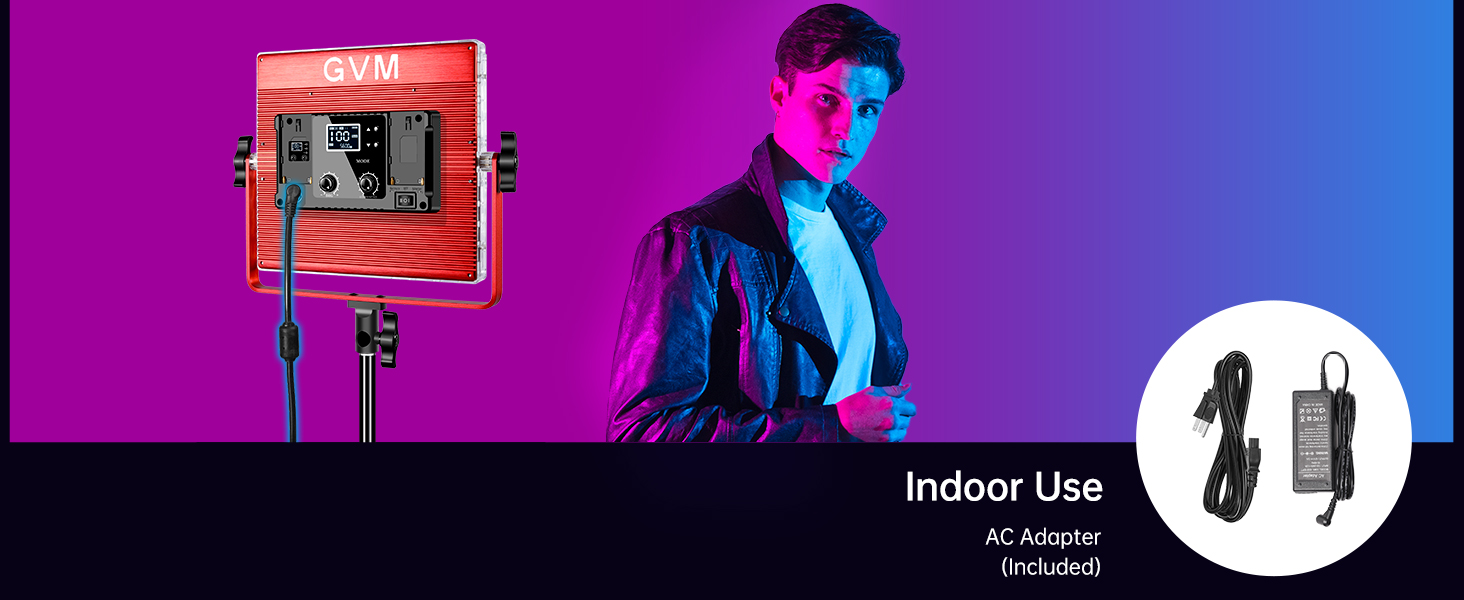 50W Video Lighting Kit 360°Full Color Led Panel Light Kit APP Control 3 Packs Photography Light