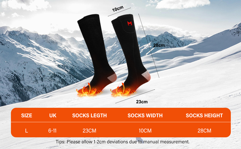 heated socks