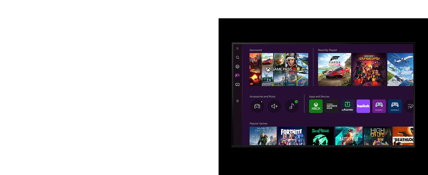 samsung tv, tv with Gaming Hub