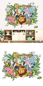 lion wall stickers