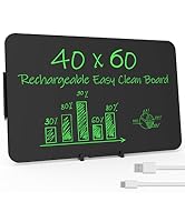 NEWYES Mini Whiteboard, Magnetic Dry-Erase | 21 x 30 cm A4 Double Sided Tabletop Small White Boar...