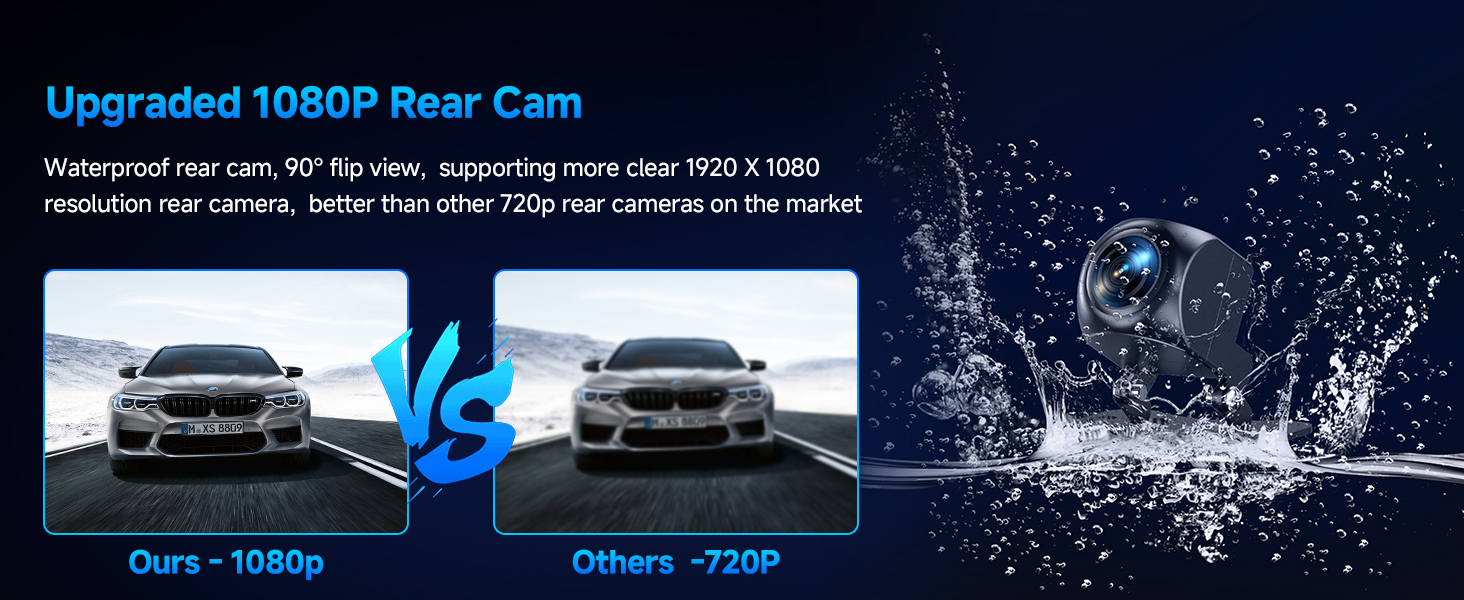 dash cam front and rear