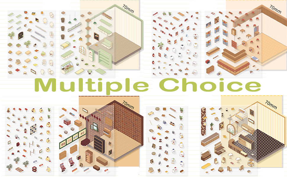 3d sticker scene