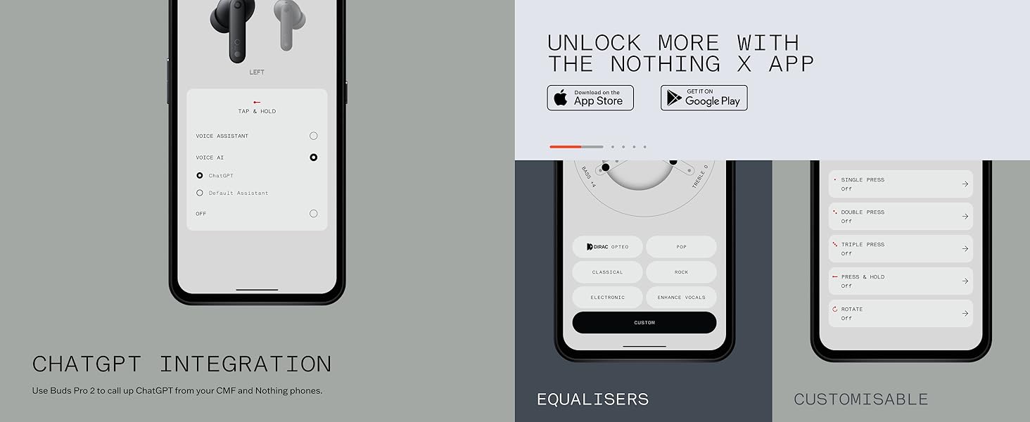 CMF Buds pro 2 wireless earphones in ear buds