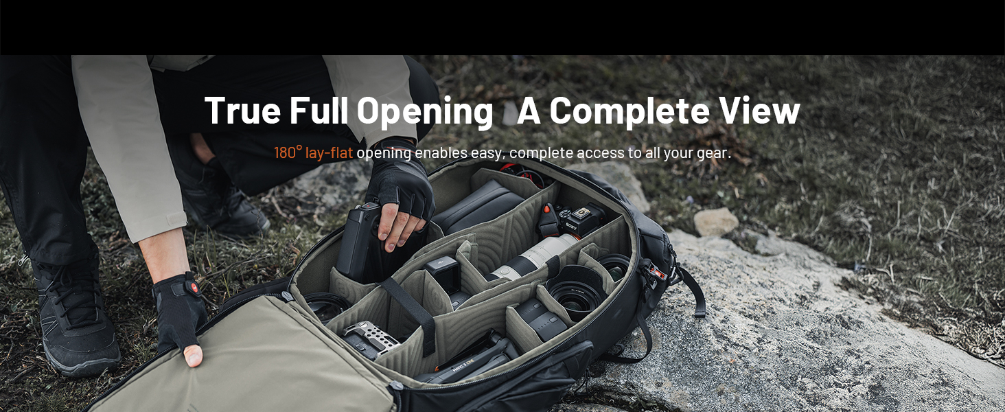 True Full Opening a Complete View