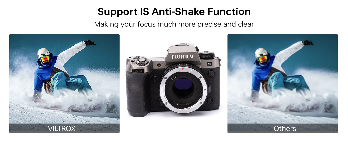 VILTROX EF-FX1 PRO Auto Focus Lens Mount Adapter Converter