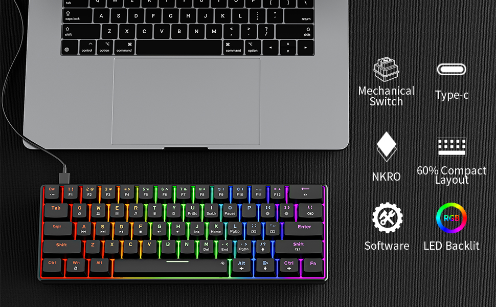 GM611 mechanical keyboard