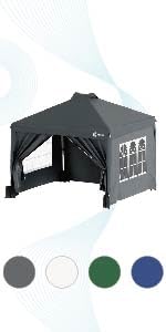 Gazebo pop up white