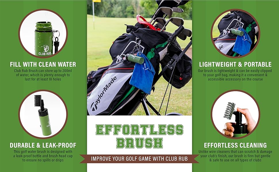 golf accessories for men golf brush cleaner