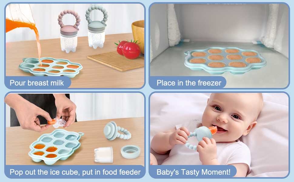 Silicone Teething Dummy Fruit Feeder