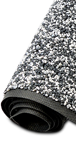 Stone foil, granite-grey