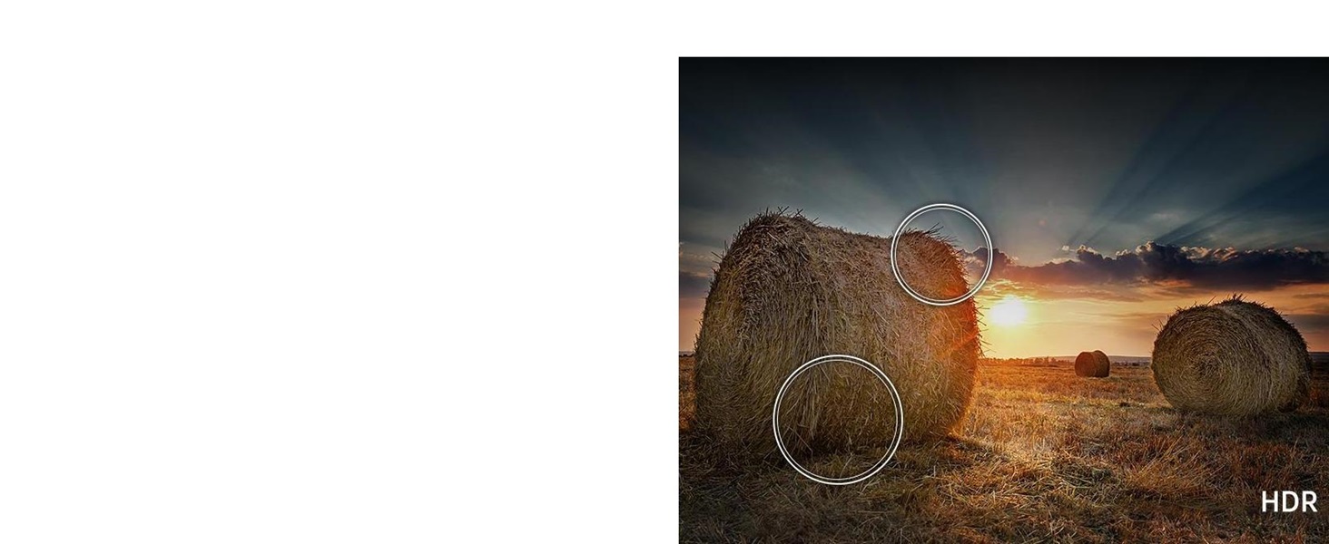 samsung tv q60d with quantum hdr and hdr10+ for vivid images with fine details