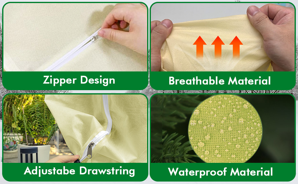 fleece for plants protection frost