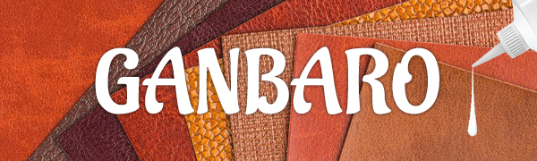 Ganbaro Leather Repair Kit, 5 Colors Leather Filler, Faux Leather Repair Kit