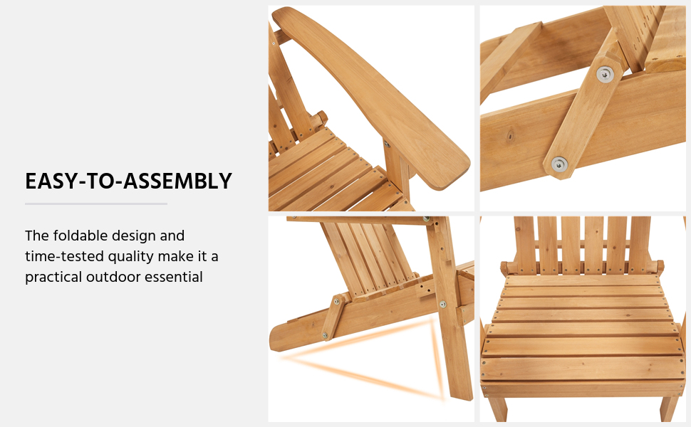 Wooden chair