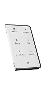Ledger Stax - Next-Gen Secure Touchscreen Crypto Wallet with Curved E Ink Display