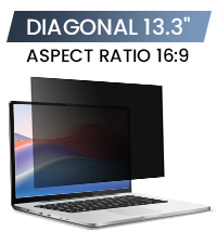 For 13.3 Inch 16:9 Laptop