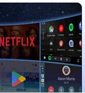 ATOTOZONE A5L Android Double DIN Car Stereo, 7inch Wireless CarPlay Android Auto,Touchscreen Digi...