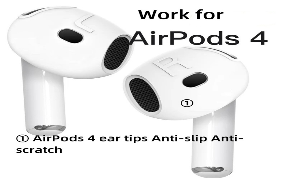 Silicone Replacement Ear Tips for Airpods 4