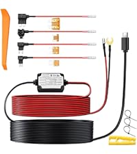 USB C Mini Micro USB Dash Cam Hardwire Kit Hardwiring Kit 12V-24V Car Camera Hardwire Kit car Fuse