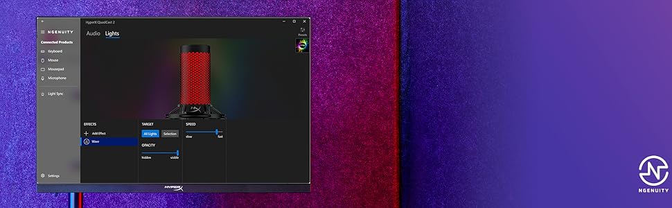 Gaming Microphone, Quadcast 2, HyperX