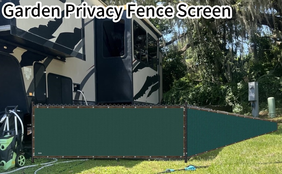 Privacy Fence Screen Green